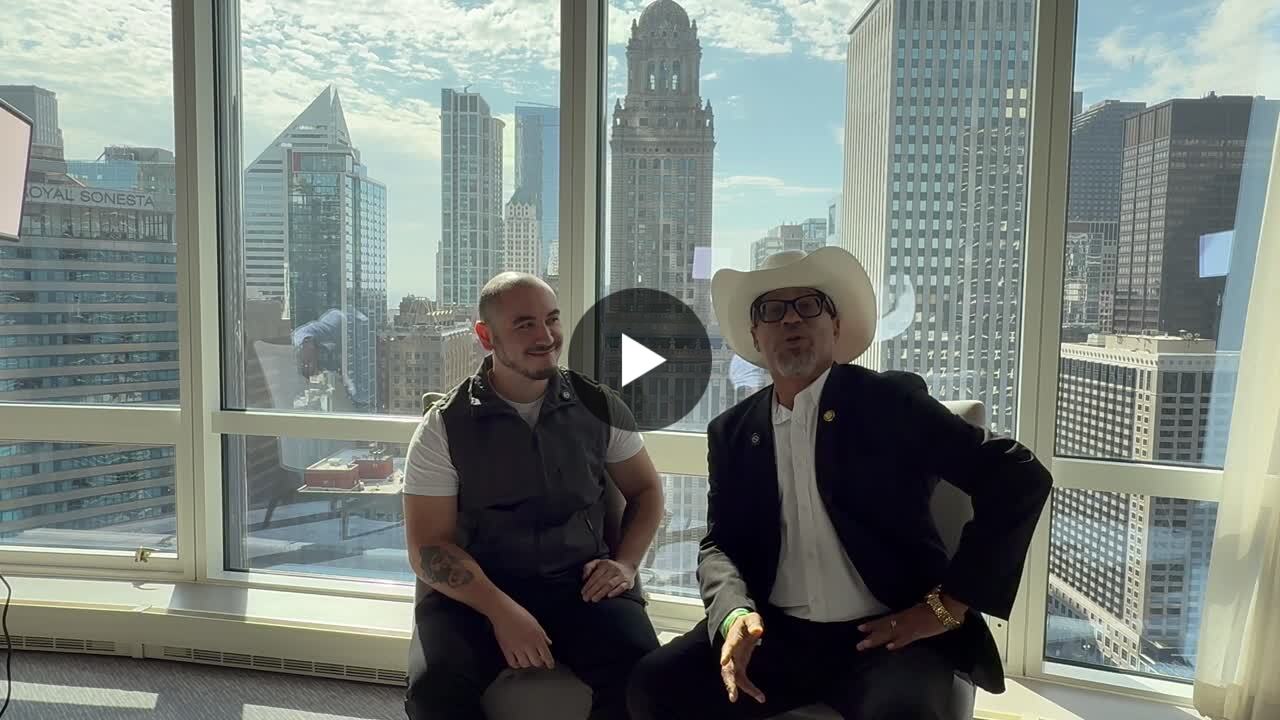 Sean Cochran & Tomas Rodriguez take the mic